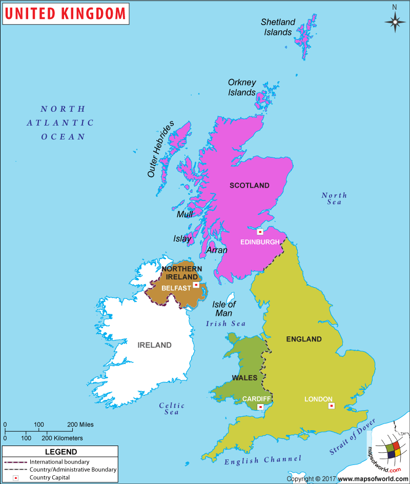 UK Regions Map United Kingdom Regions