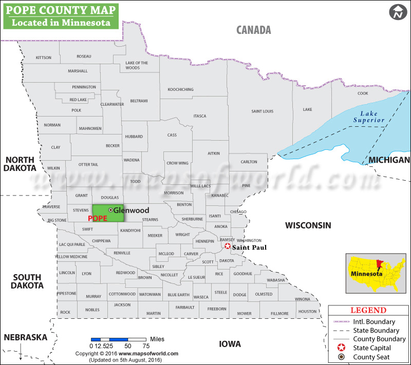 Pope County Mn Gis Pope County Map, Minnesota