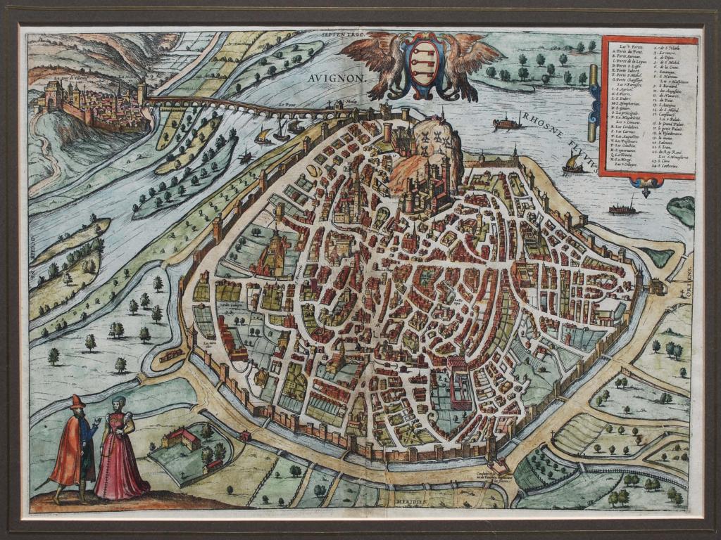Avignon On Renaissance Italy Map Maps Perhaps Antique maps, prints and engravings Avignon