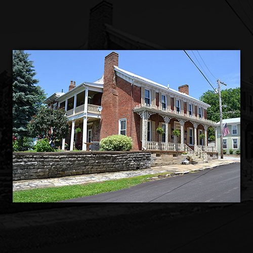 Baird House Inn reported on Map Spirits