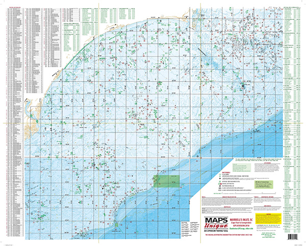 Murrells Inlet Fishing Maps New 2021 Version Maps Unique