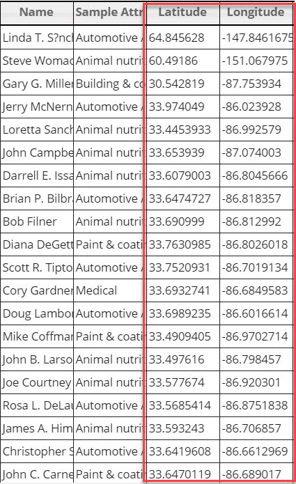 Plot Latitude And Longitude On A Map | Maptive