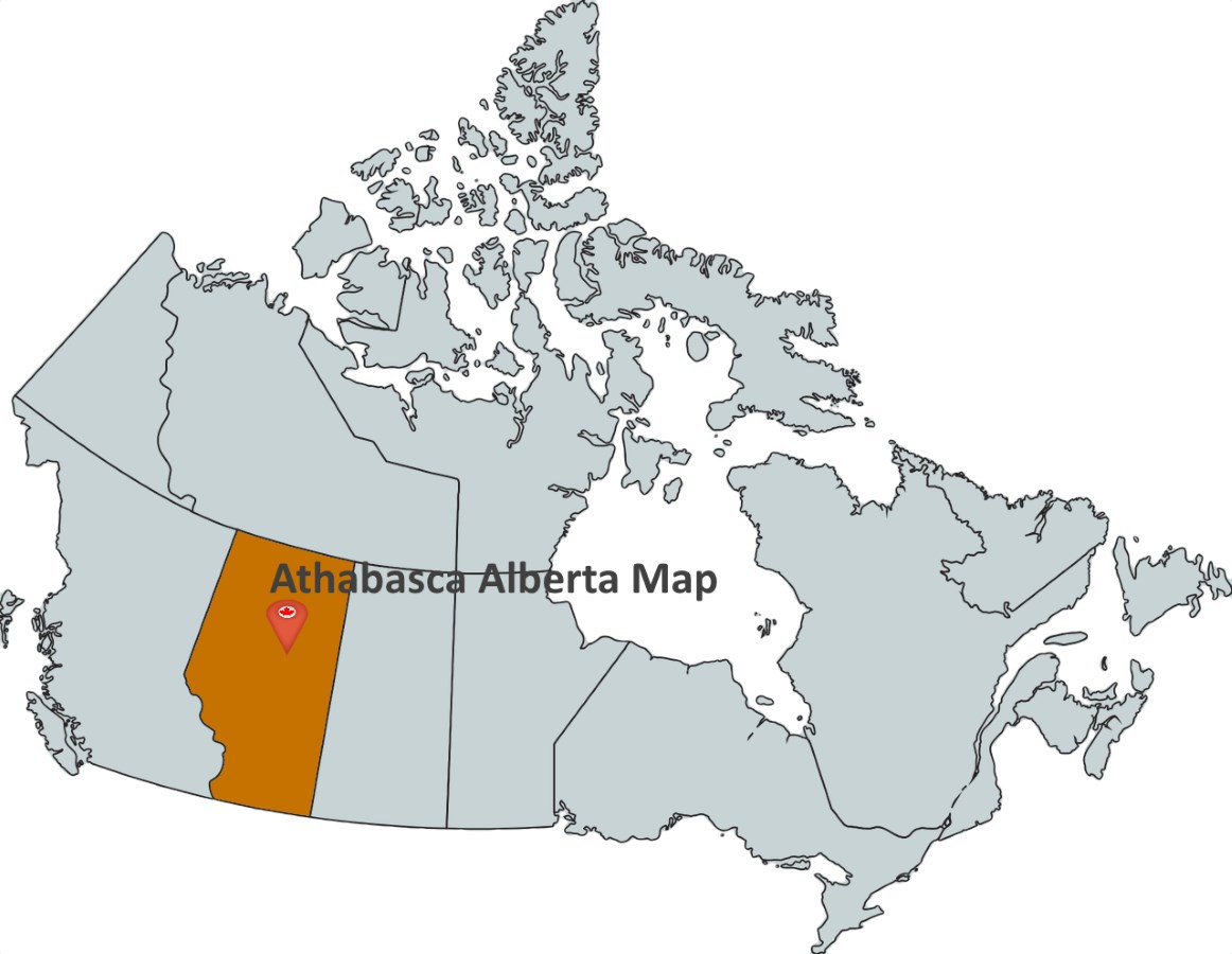 Where is Athabasca Alberta? MapTrove