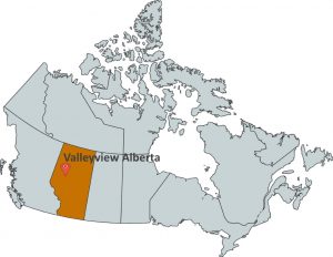Where is Valleyview Alberta? MapTrove