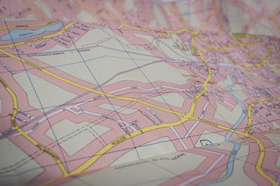 Hoek van Holland Stramproy Route, afstand