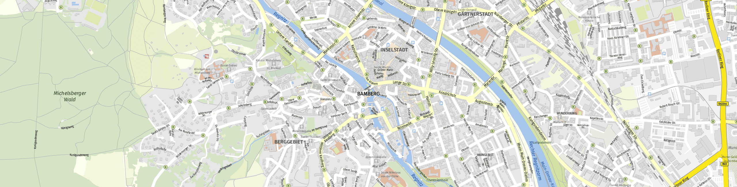 Download Stadtplan Bamberg