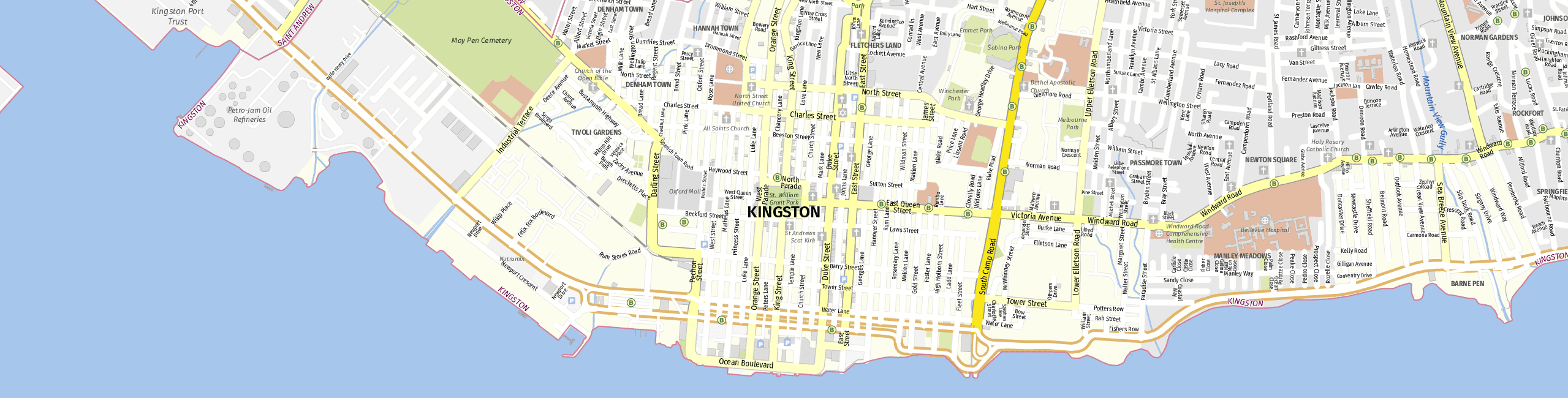 Download Map Kingston
