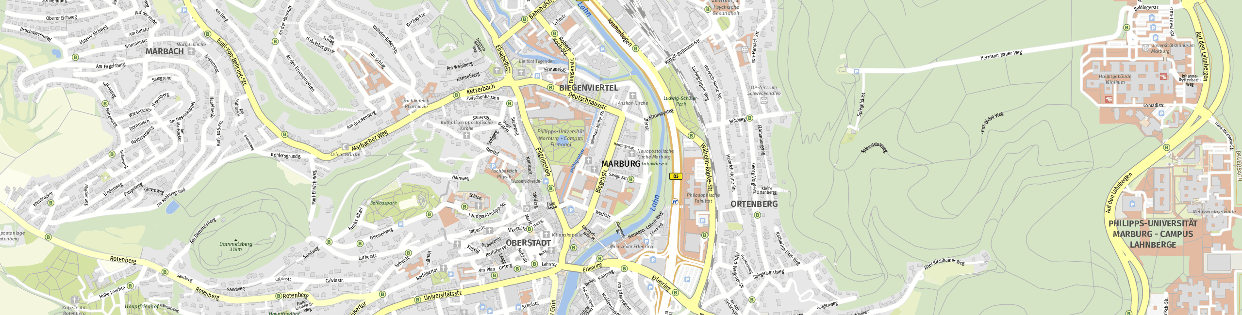 Download Stadtplan Marburg