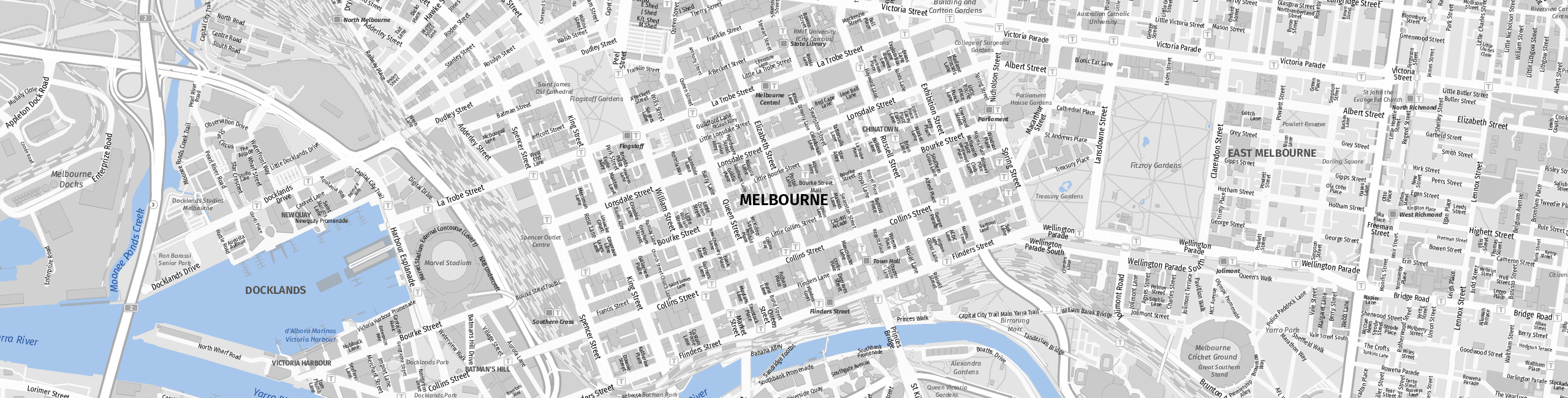 Download Map Melbourne