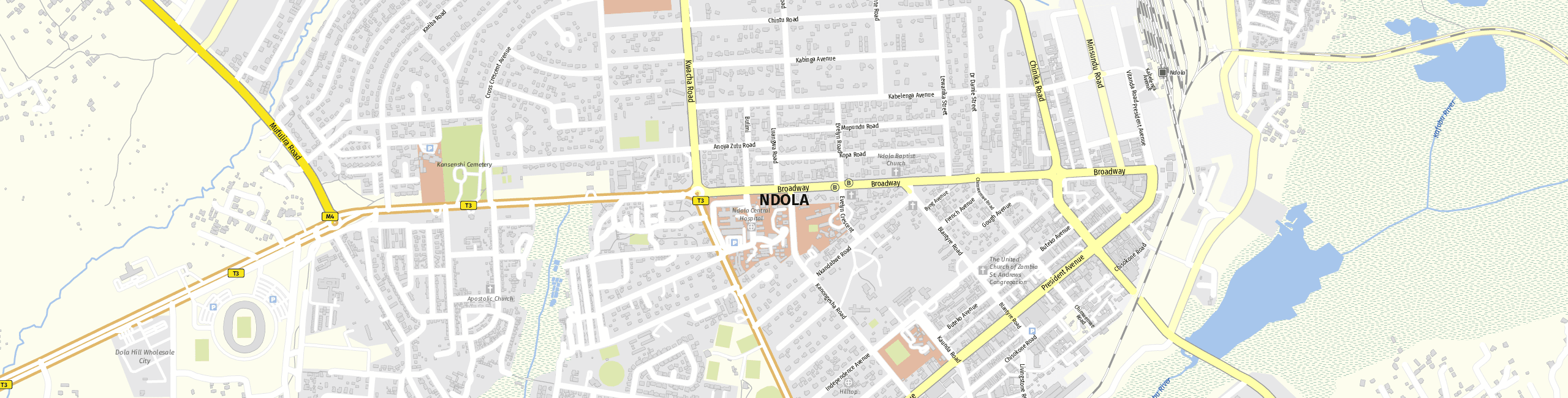 Download Map Ndola