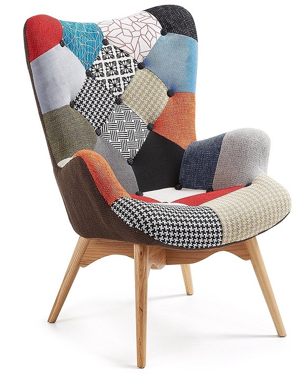 Sillón de Patchwork ideas, modelos para comprar y cómo tapizarlo