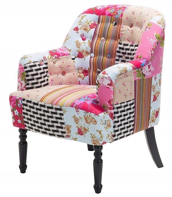 Sillón de Patchwork ideas, modelos para comprar y cómo tapizarlo