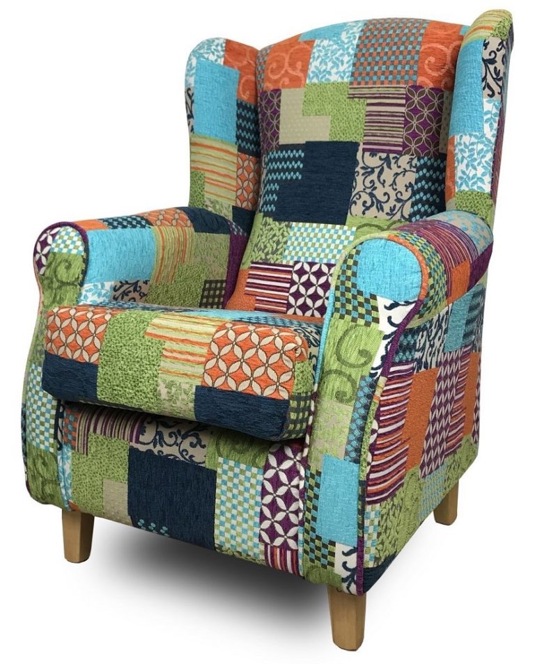 Sillón de Patchwork ideas, modelos para comprar y cómo tapizarlo
