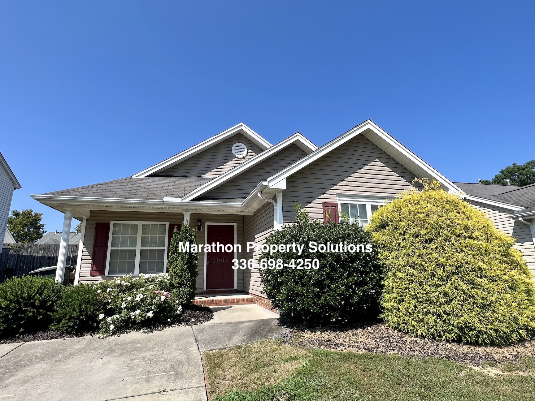 1909 Brightwood Landing Lane, Greensboro, NC 27405 Marathon Property