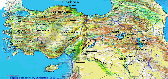 Translation of the Phrygian language