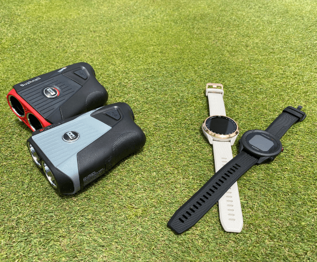 Pro Shop Best electronics for golf GPS vs Rangefinder Marbella