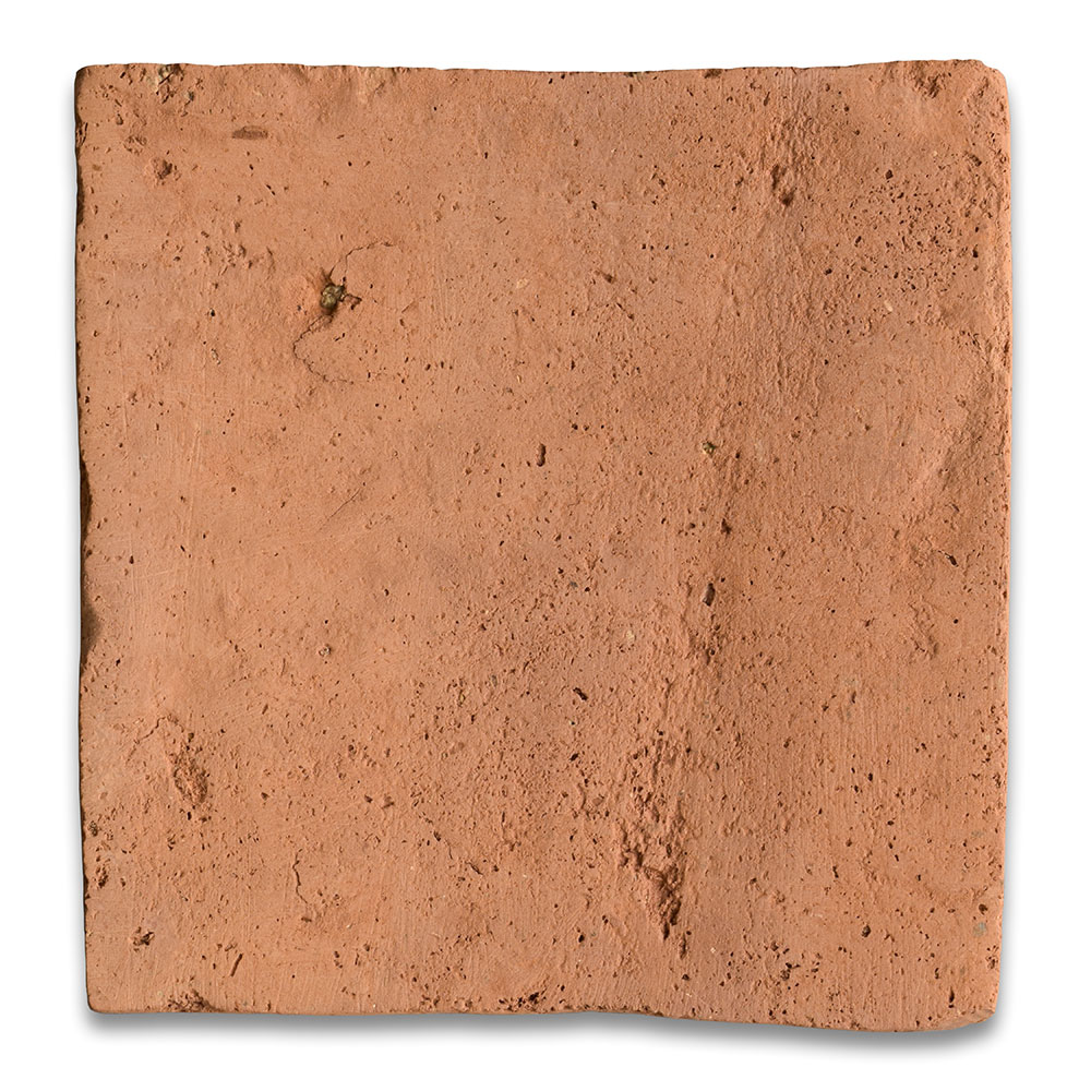 Square Natural Terracotta Tile 6x6x3/4 Terracotta Flooring Red