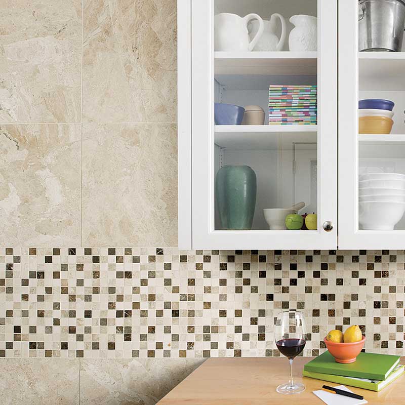Diana Royal Polished Marble Tiles 18x18 Marble System Inc.