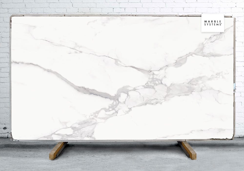 Calacatta B Natural Porcelain Slab 64×128 Marble Systems, Marble Supplier, Marble Travertine