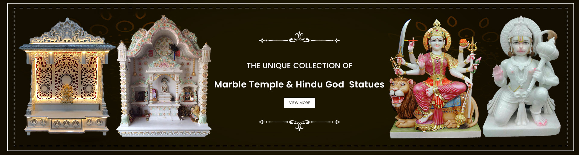 Big Outdoor Marble Temple Makers And Supplier in Jaipur, India Marble