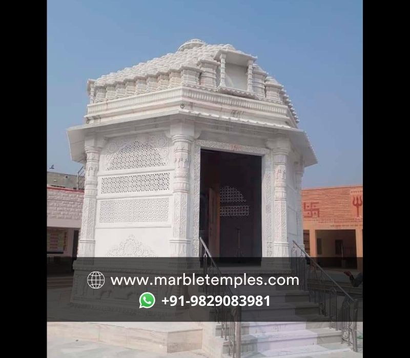 Big Outdoor Marble Temple Makers And Supplier in Jaipur, India Marble