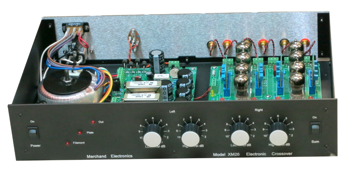 XM26 Vacuum Tube Electronic Crossover Network