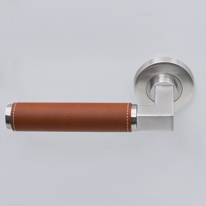 Leather Door Handle Door handle Door Lock Door hardware Marchry hardware