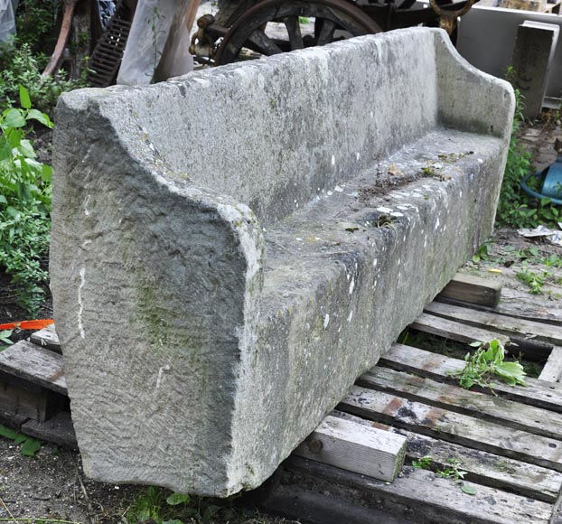 Antique stone garden bench Garden furniture