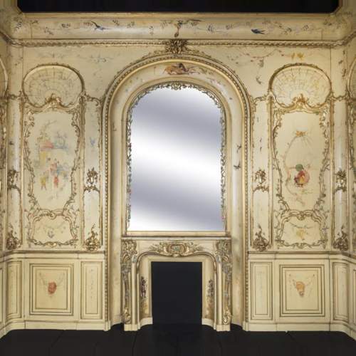 Louis XV style oak panelled room Paneled rooms