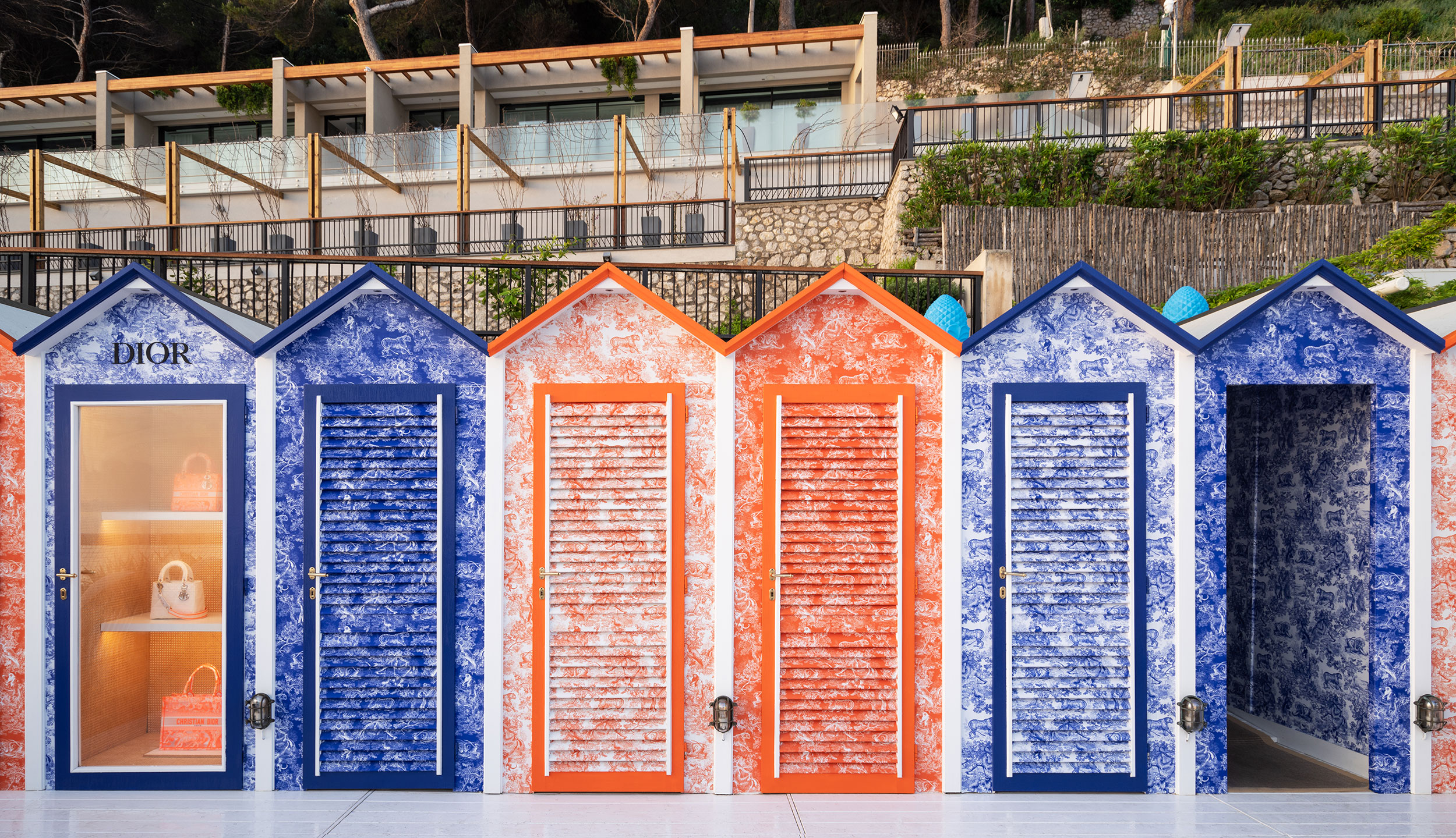 Marco Cappelletti Dior Pop up Store Capri Riccio www