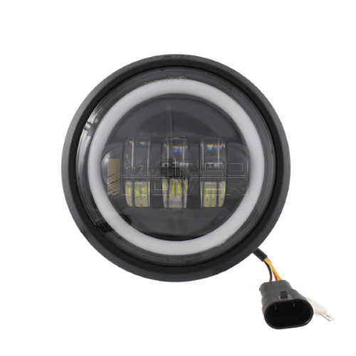 Faro, fanale anteriore a led per Vespa 125 , ET3 , Primavera tondo 3