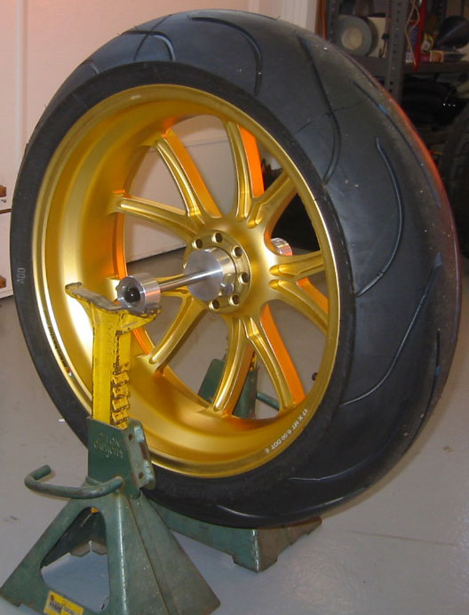 MV Augusta Motorcycle Wheel Balancer