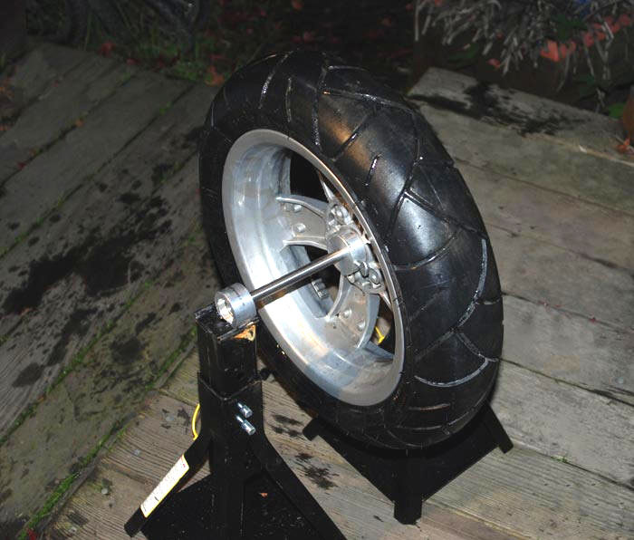 Motor Scooter Wheel Balancer