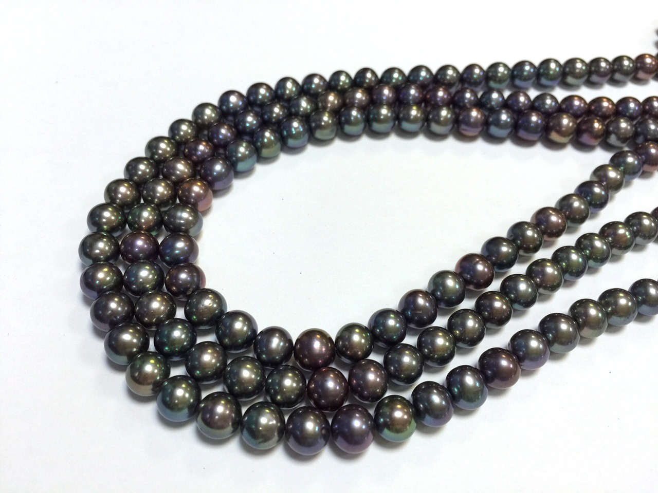 Round Dyed Freshwater Pearls Precious Stones, Semi Precious Stones