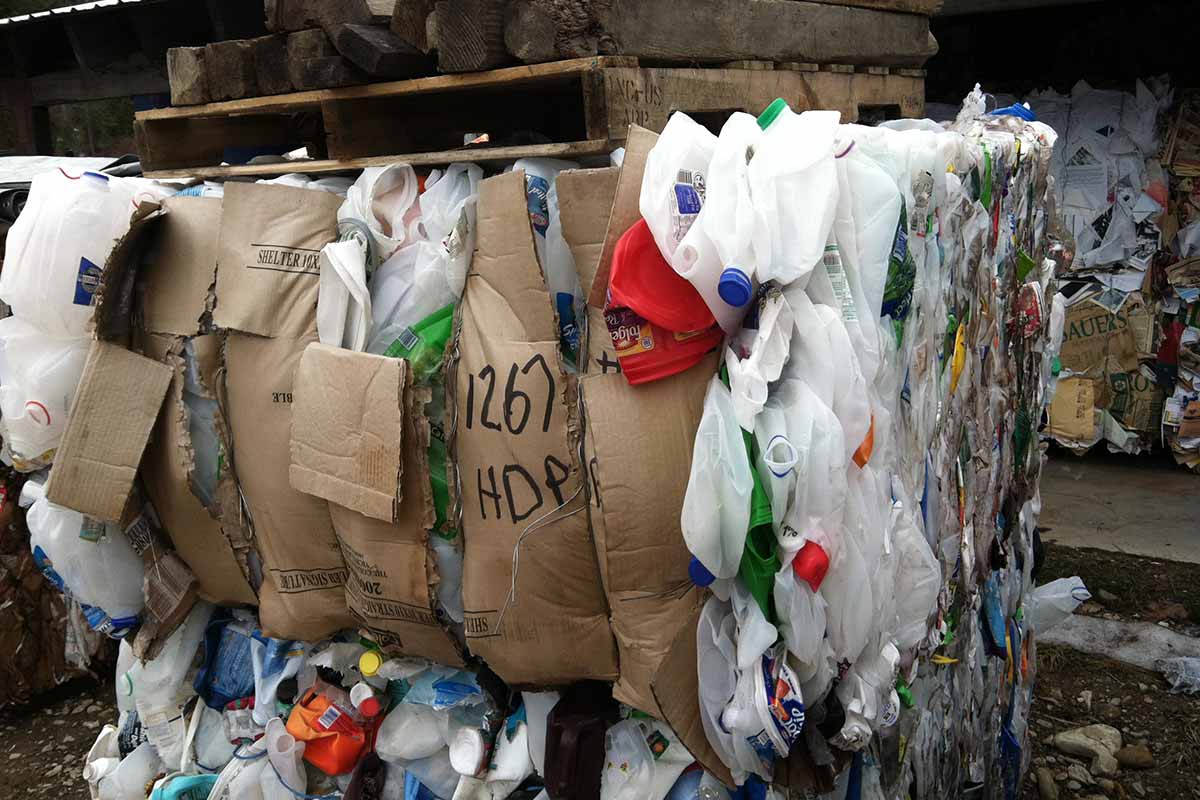 PET Plastic Recycling, HDPE Plastic Recycling Balers For Sale