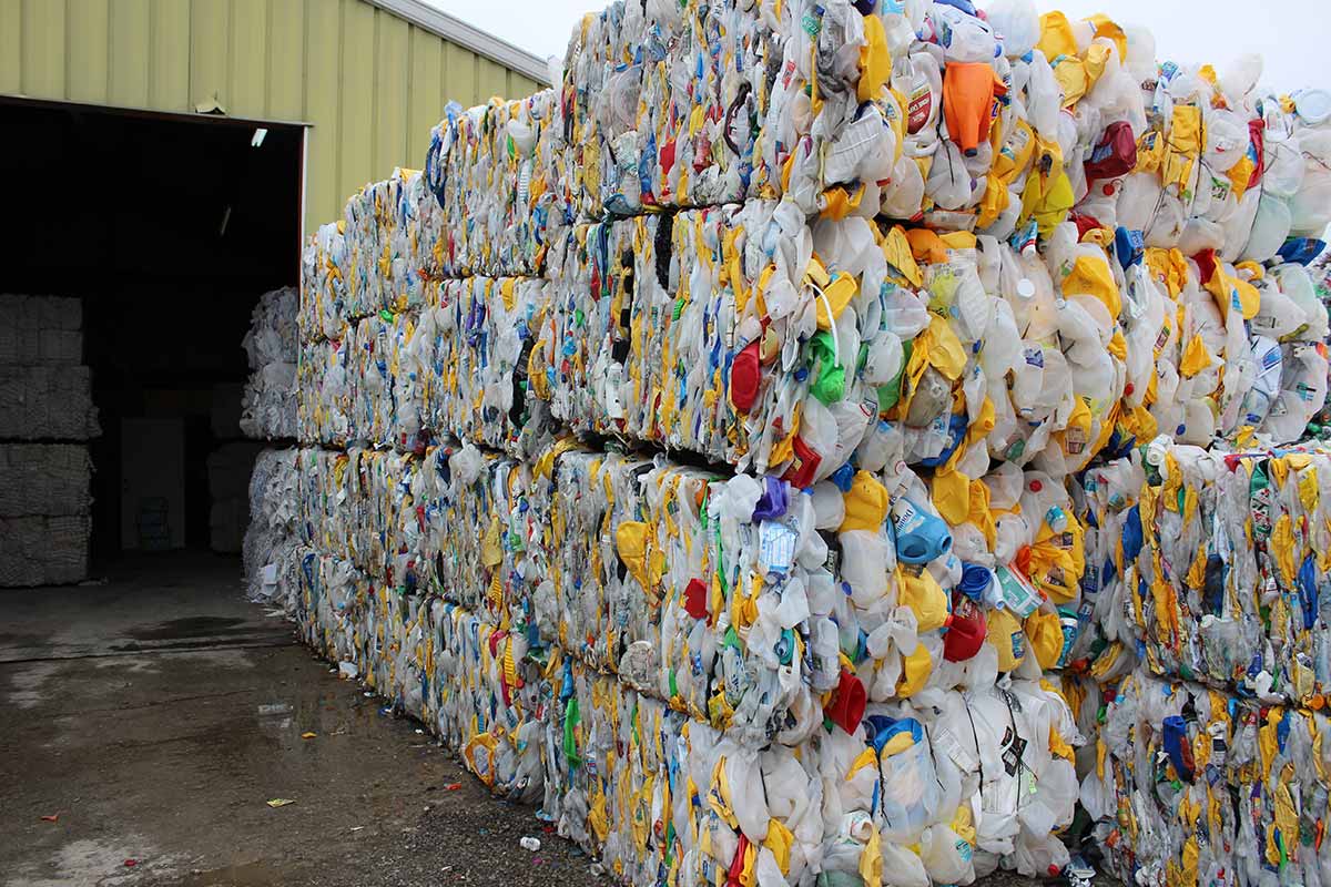 PET Plastic Recycling, HDPE Plastic Recycling Balers For Sale