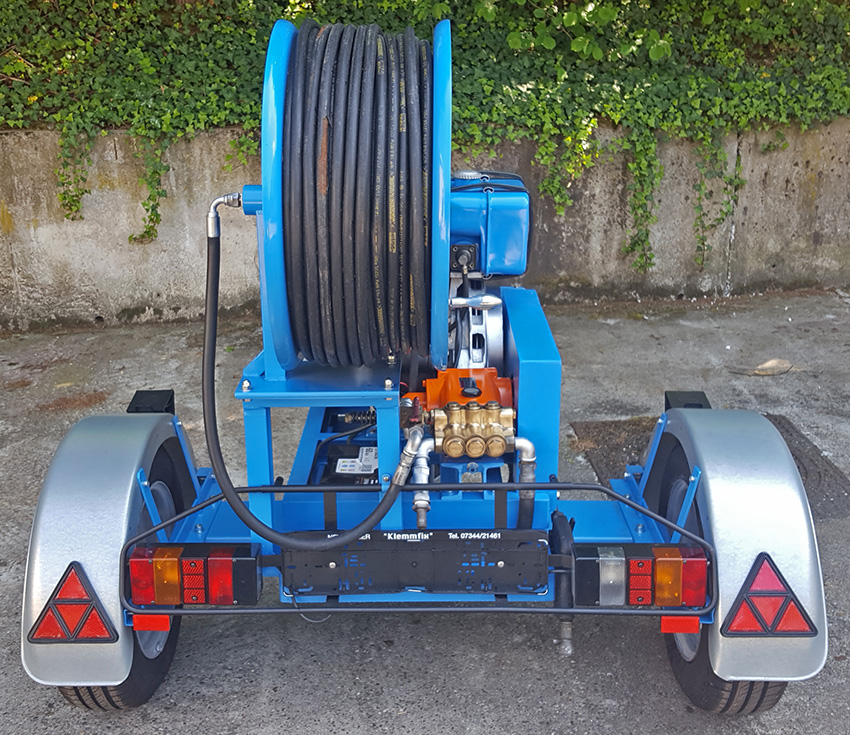 Hochdruckreiniger Anhänger EPPLE DS 80/40 HATZ Diesel E 785