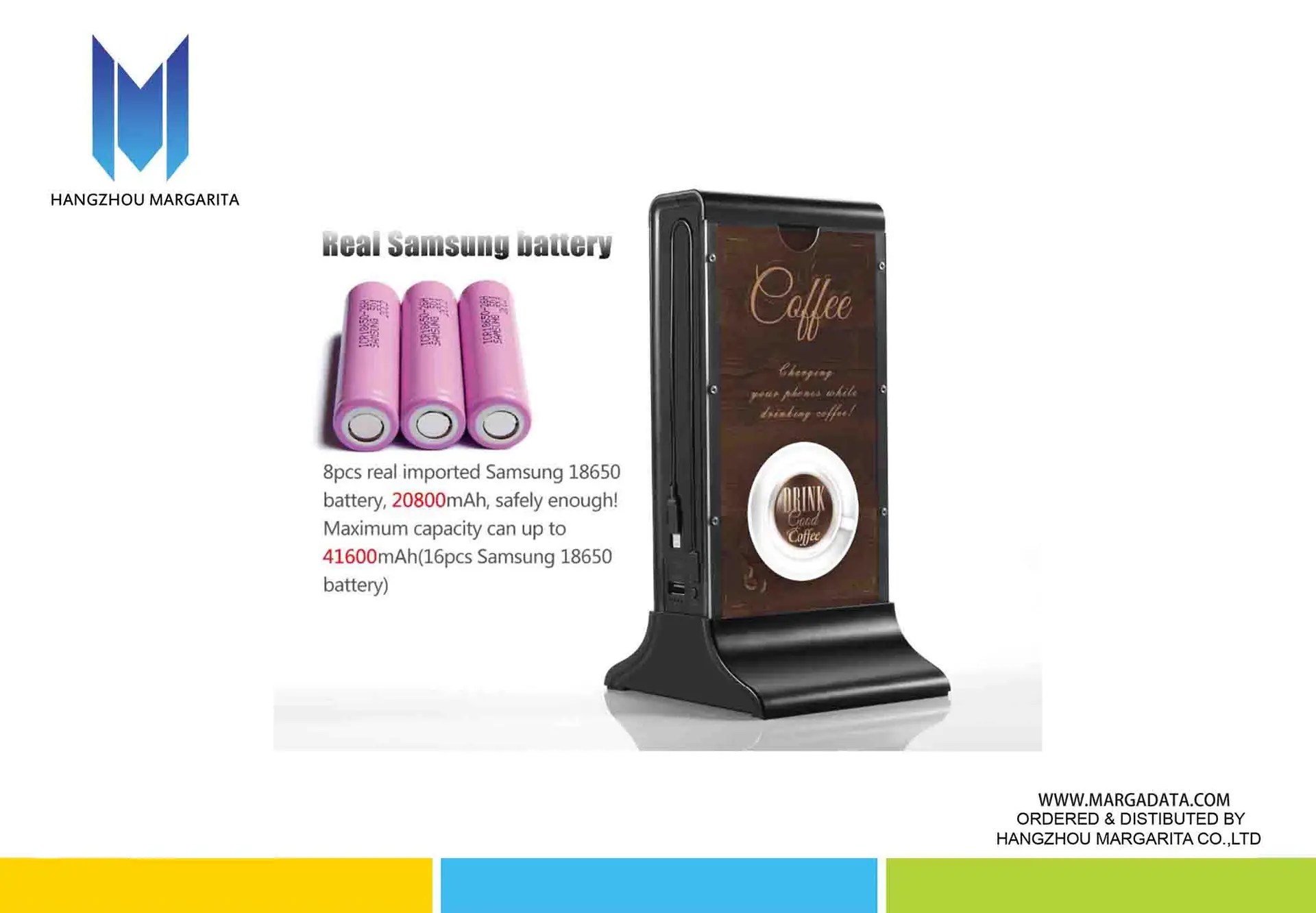 0394Café Power Bank HANGZHOU MARGARITA TRADING CO.,LTD