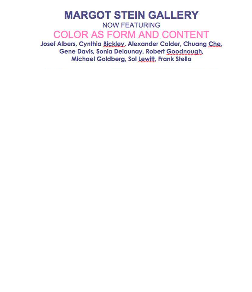 Margot Stein Gallery Exhibitions