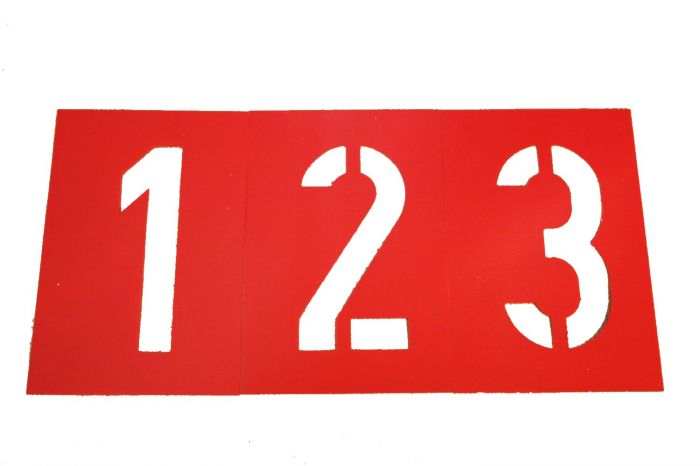 Buchstaben Schablone aus Metall oder Kunststoff Online bestellen
