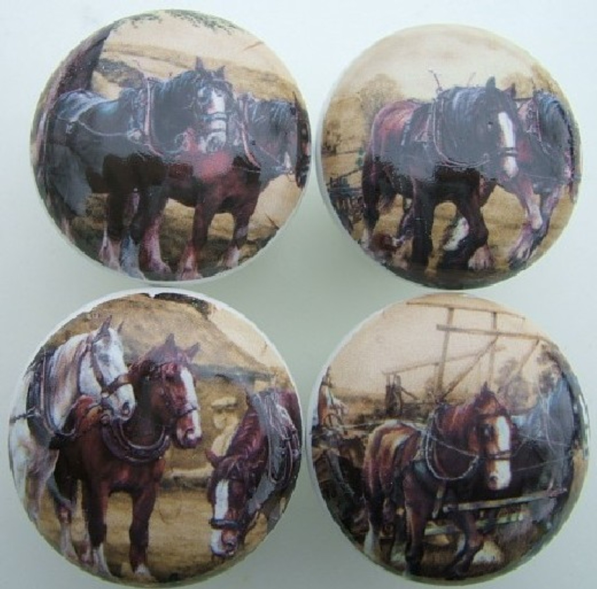 Inexpensive quality Decorative knobs horses,arabian,appiloosa