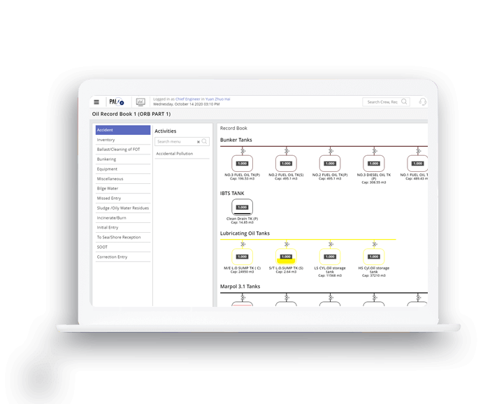 Marine Electronic Logbooks eRBooks MariApps Marine Solutions