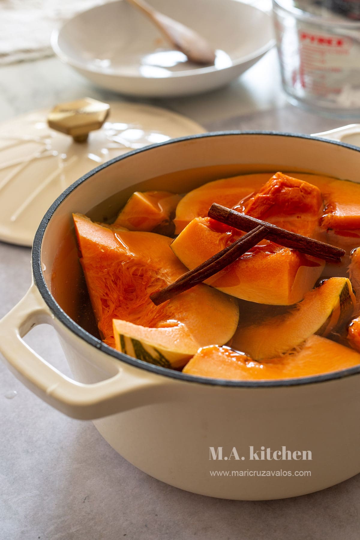 Mexican Candied Pumpkin (calabaza en tacha)