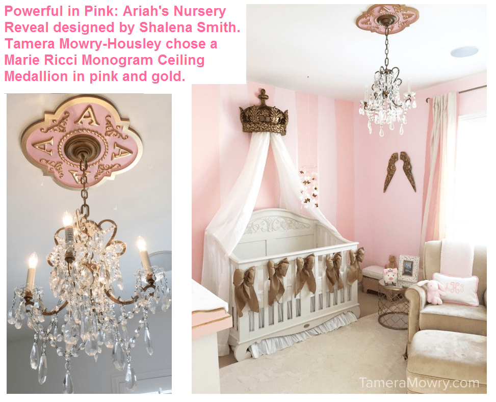 Tamera MowryHousley’s daughter Ariah’s Nursery Reveal. Marie Ricci