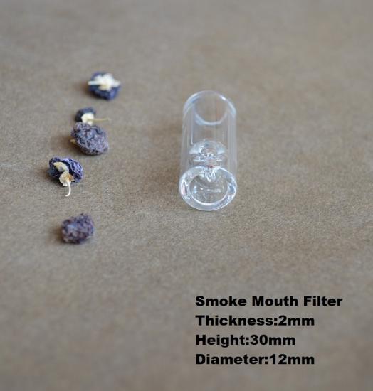 Wholesale New style glass smoking filter tips cigar filter tips cone