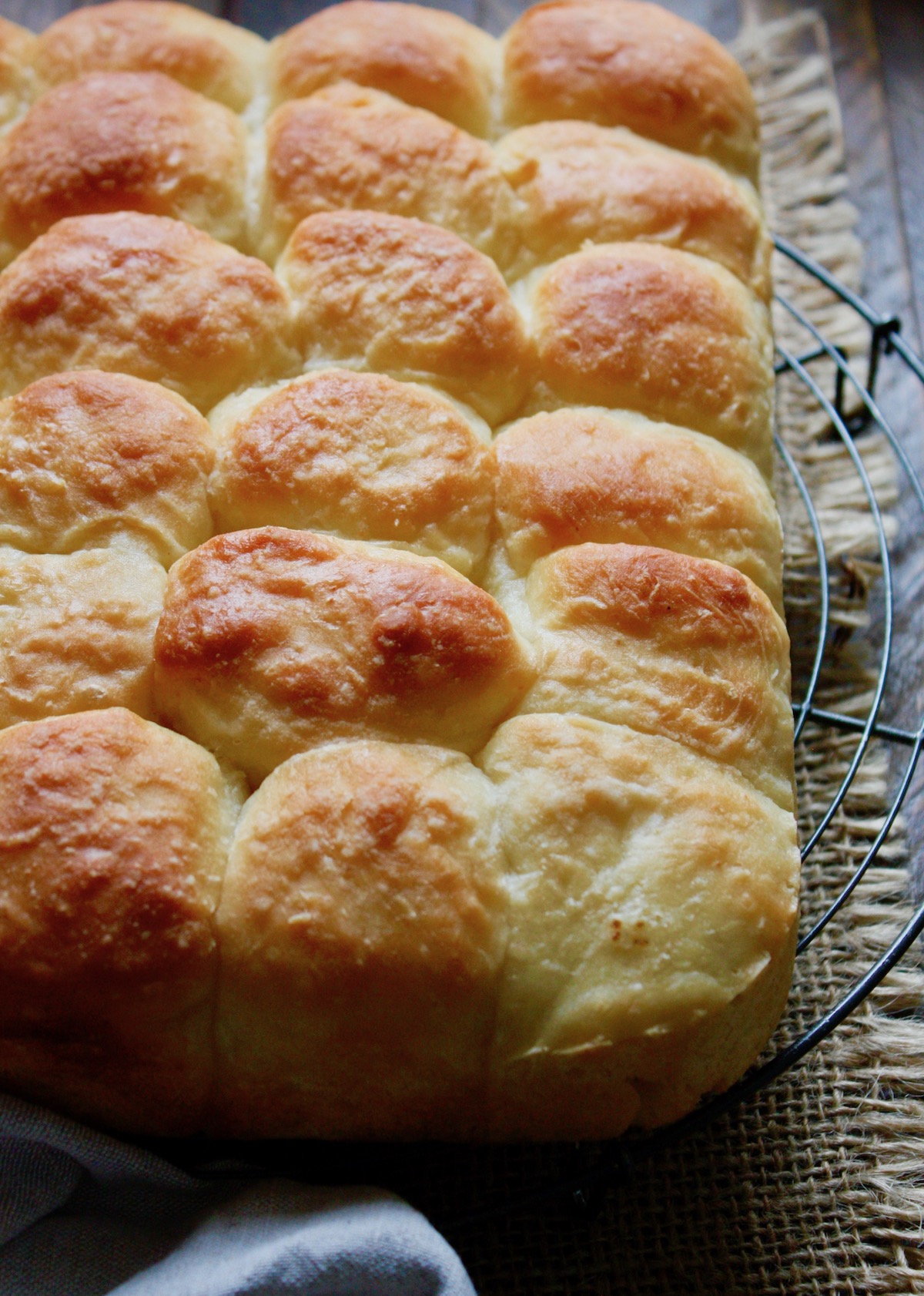 Easy, Noknead Buttermilk Bread Rolls Marilena's Kitchen