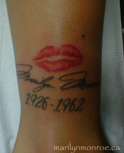 Marilyn Monroe Tattoos 300_x_244_jpg
