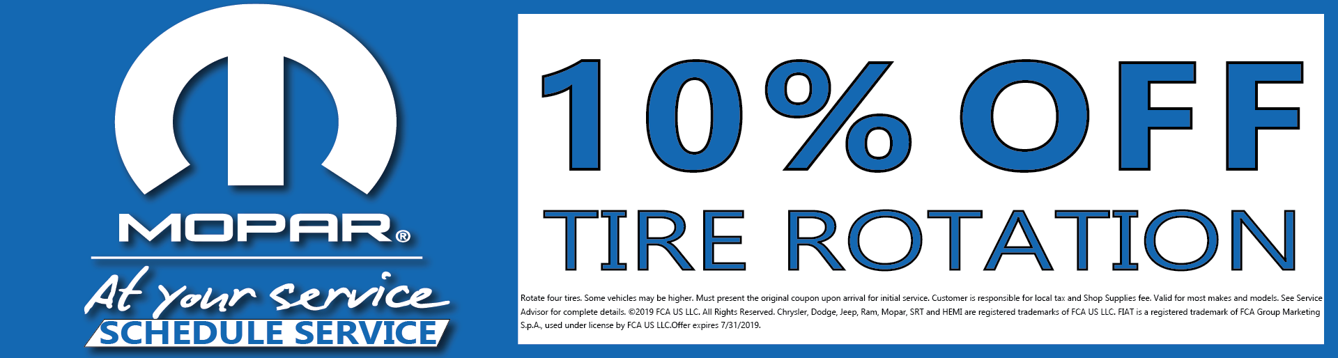 Chrysler, Dodge, Jeep, RAM Part Specials Rochester, NY