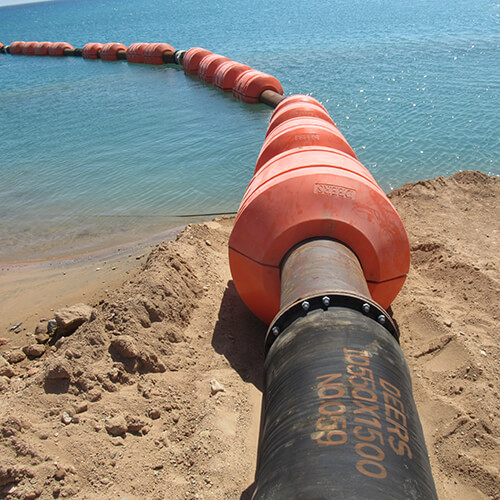 Polyethylene Marine Dredge Pipeline Floater