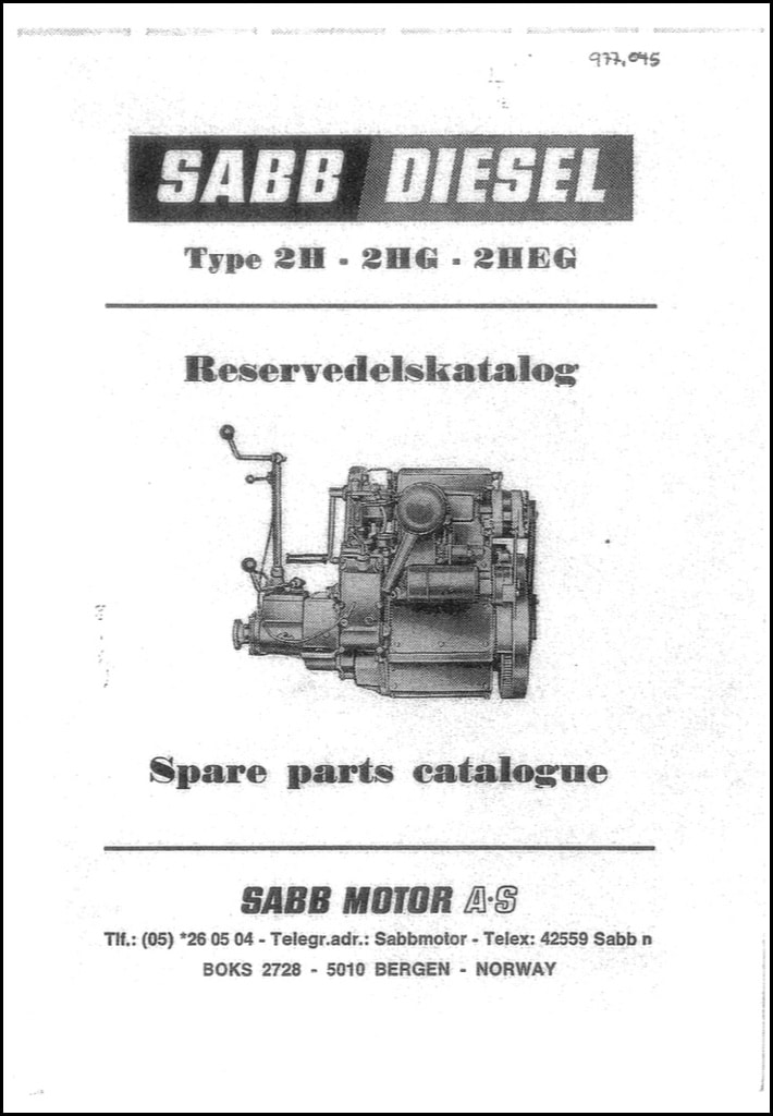 Sabb Diesel Engine Manuals MARINE DIESEL BASICS